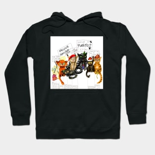 Christmas Cats Hoodie